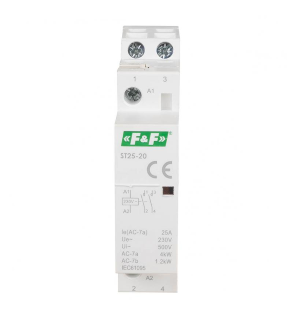 FF ST25-20 stycznik modułowy 2Z 25A 230V AC