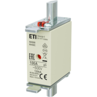 ETI NH000 gG 100A/500V wkładka topikowa