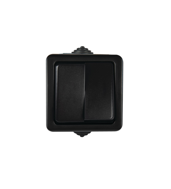 KANLUX MOWION CZARNY TEKNO 05-1010-141 łącznik x2
