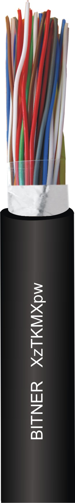 BITNER przewód XZTKMXpw 4x2x0.8 500m