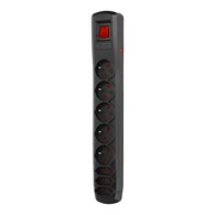 ARMAC ARCON R8 listwa pp 5x2p+3 z/u 3m CZARNY