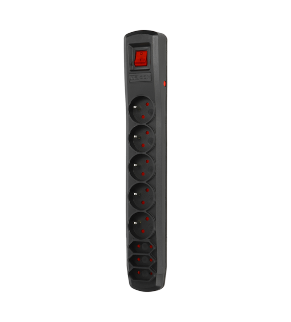ARMAC ARCON R8 listwa pp 5x2p+3 z/u 3m CZARNY