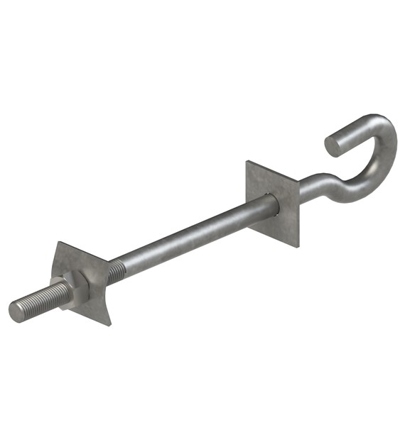 ALPAR śruba hakowa M16 L350 ocynk ogniowy (S3014C)