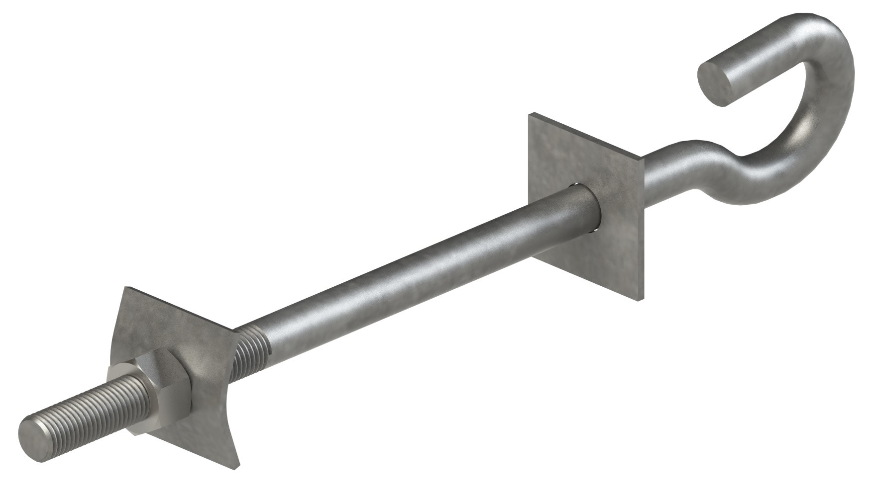 ALPAR śruba hakowa M16 L200 ocynk ogniowy (S3011C)