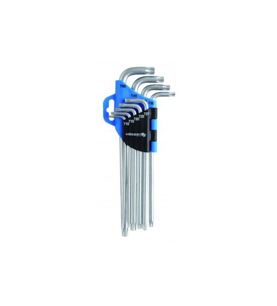 GTV HOGERT klucze torx 9szt extra długie