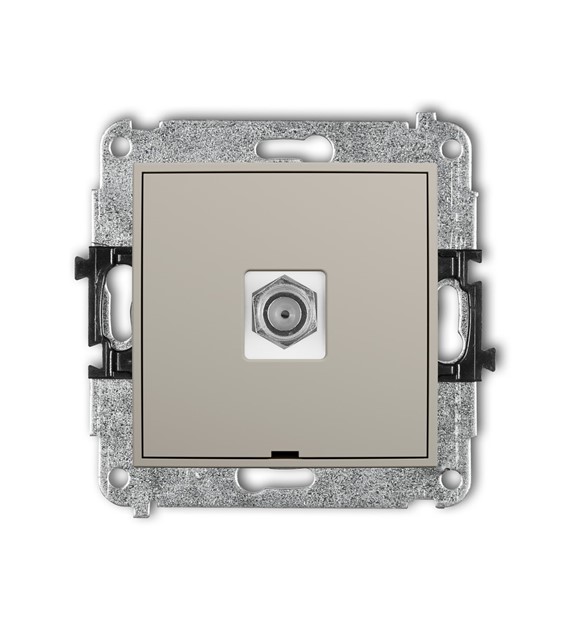 KARLIK MINI TAUPE 60MGFBO-1 gniazdo antenowe F SAT
