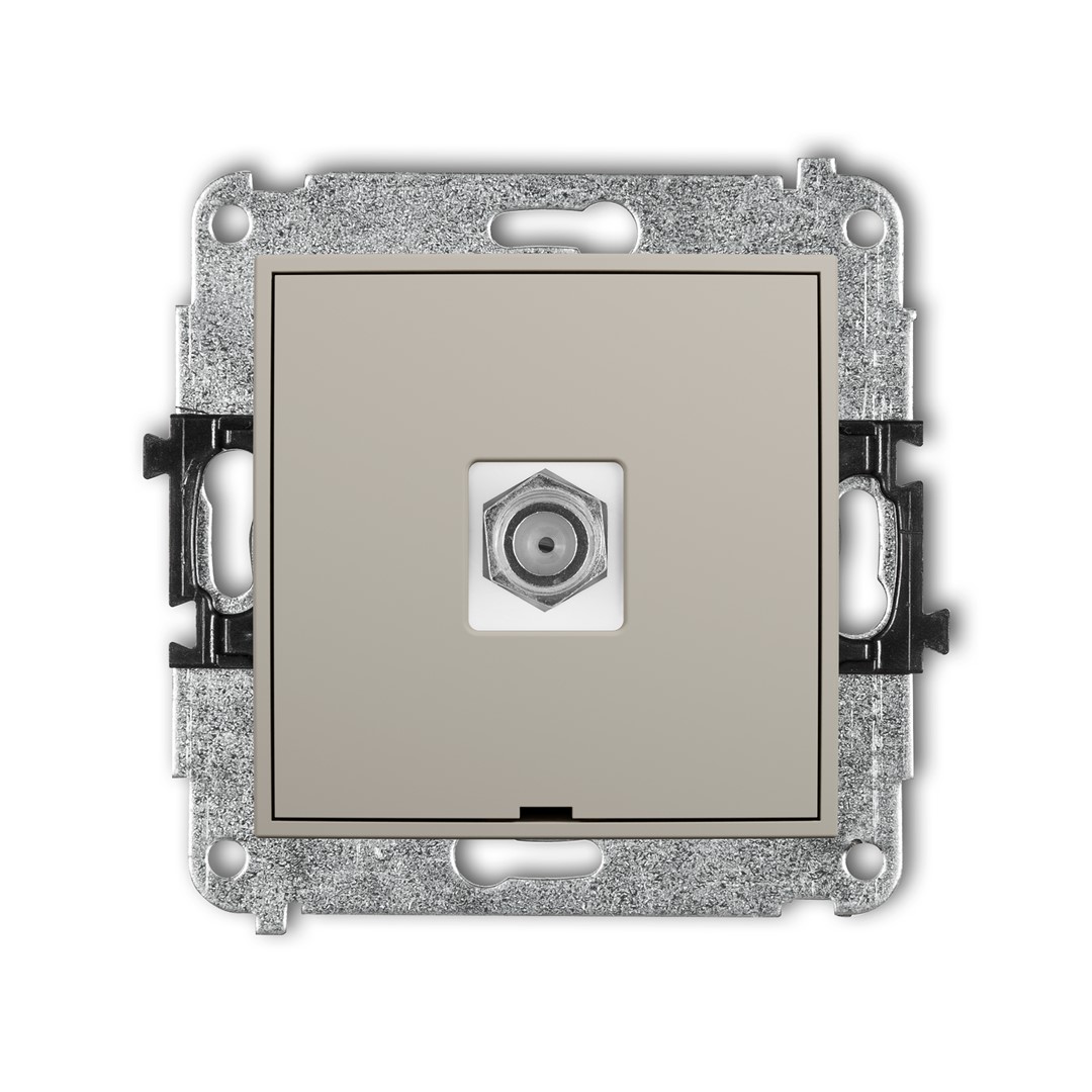 KARLIK MINI TAUPE 60MGFBO-1 gniazdo antenowe F SAT