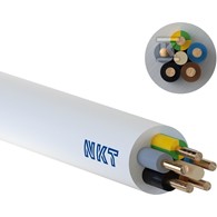 NKT przewód YDYżo 450/750V 5x1,5 biały QADDY 350m