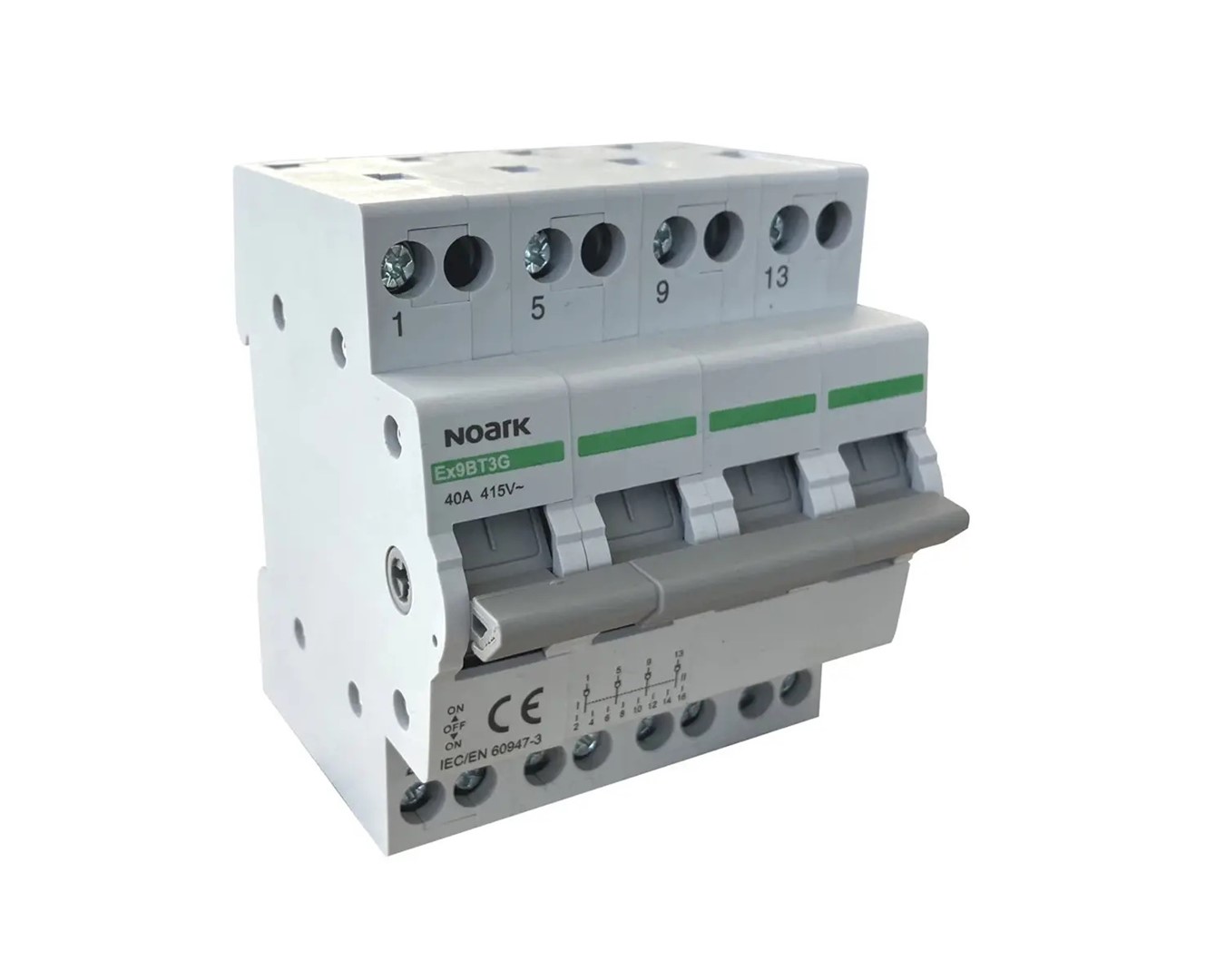 NOARK x9BT3G 4CO EU przełącznik modułowy1-0-2 32A
