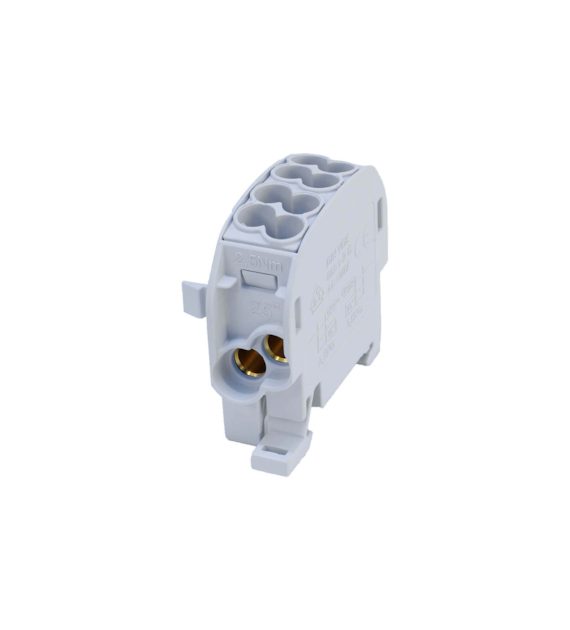 SIMET SIMBLOCK SCB25-Cu blok rozdzielczy SZARY