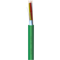 BITNER BiT E-BUS 2x2x0,8 PVC RAL 6018 zielony 500m