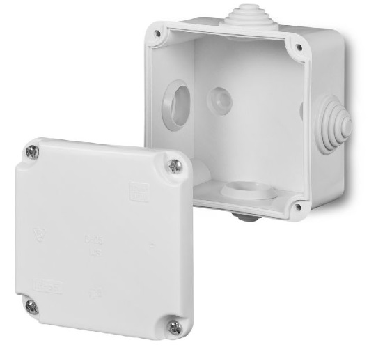 NASIELSK EP-LUX IP55 PK-0 puszka n/t 4 dławnice