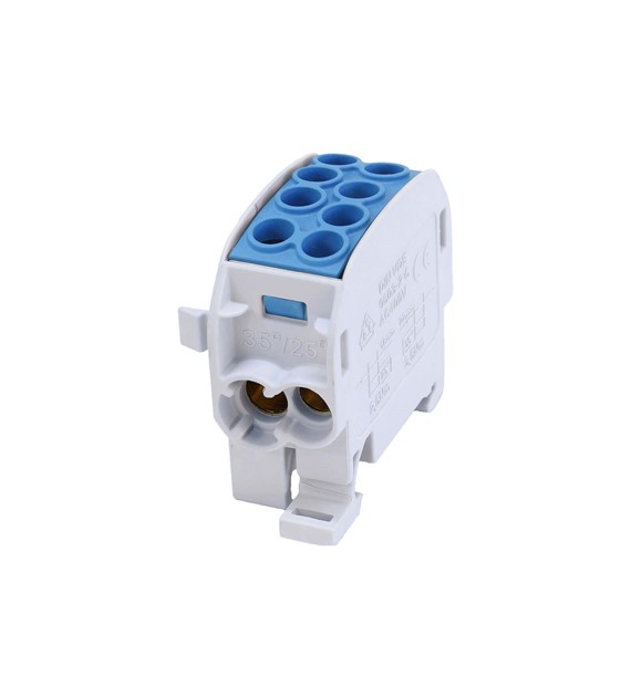 SIMET SIMBLOCK SCB35-Al/Cu blok rozdzielczy NIEBIE