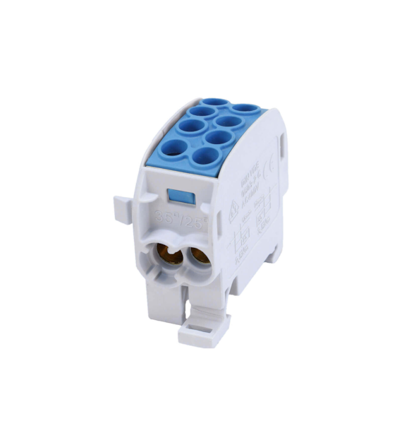 SIMET SIMBLOCK SCB35-Al/Cu blok rozdzielczy NIEBIE