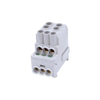 SIMET SIMBLOCK SDB100-Al/Cu blok rozdz-dys SZARY