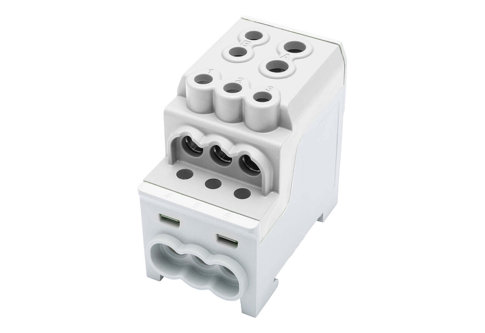 SIMET SIMBLOCK SDB200-Al/Cu blok rozdz-dys SZARY