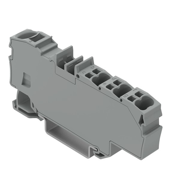 WAGO 2006-8031 złączka 1x6mm/6x1,5mm SZARY