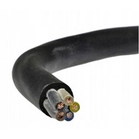 ELEKTROKABEL przewód OWżo 5x6 H05RR-F 500m