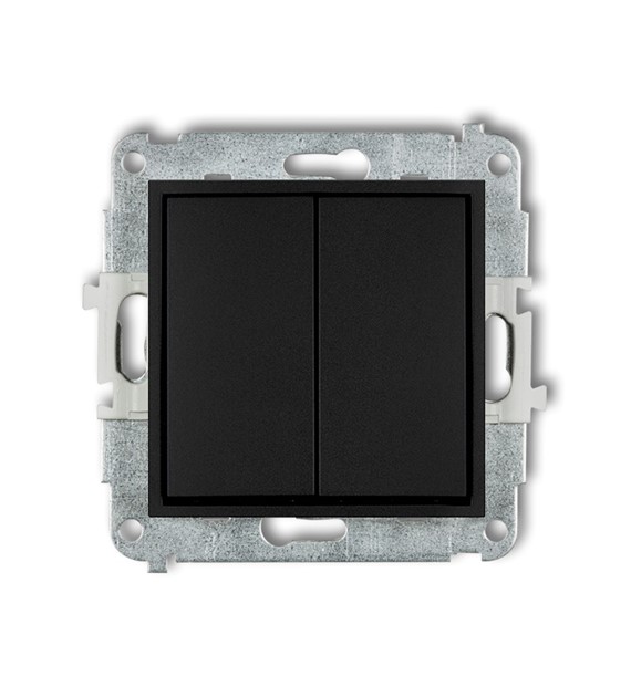 KARLIK MINI CZARNY 12MWP-8 łącznik żaluzjowy