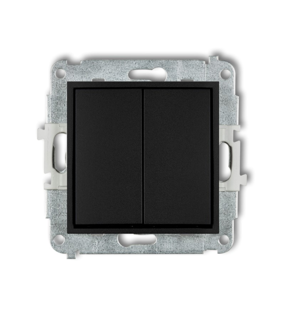 KARLIK MINI CZARNY 12MWP-8 łącznik żaluzjowy