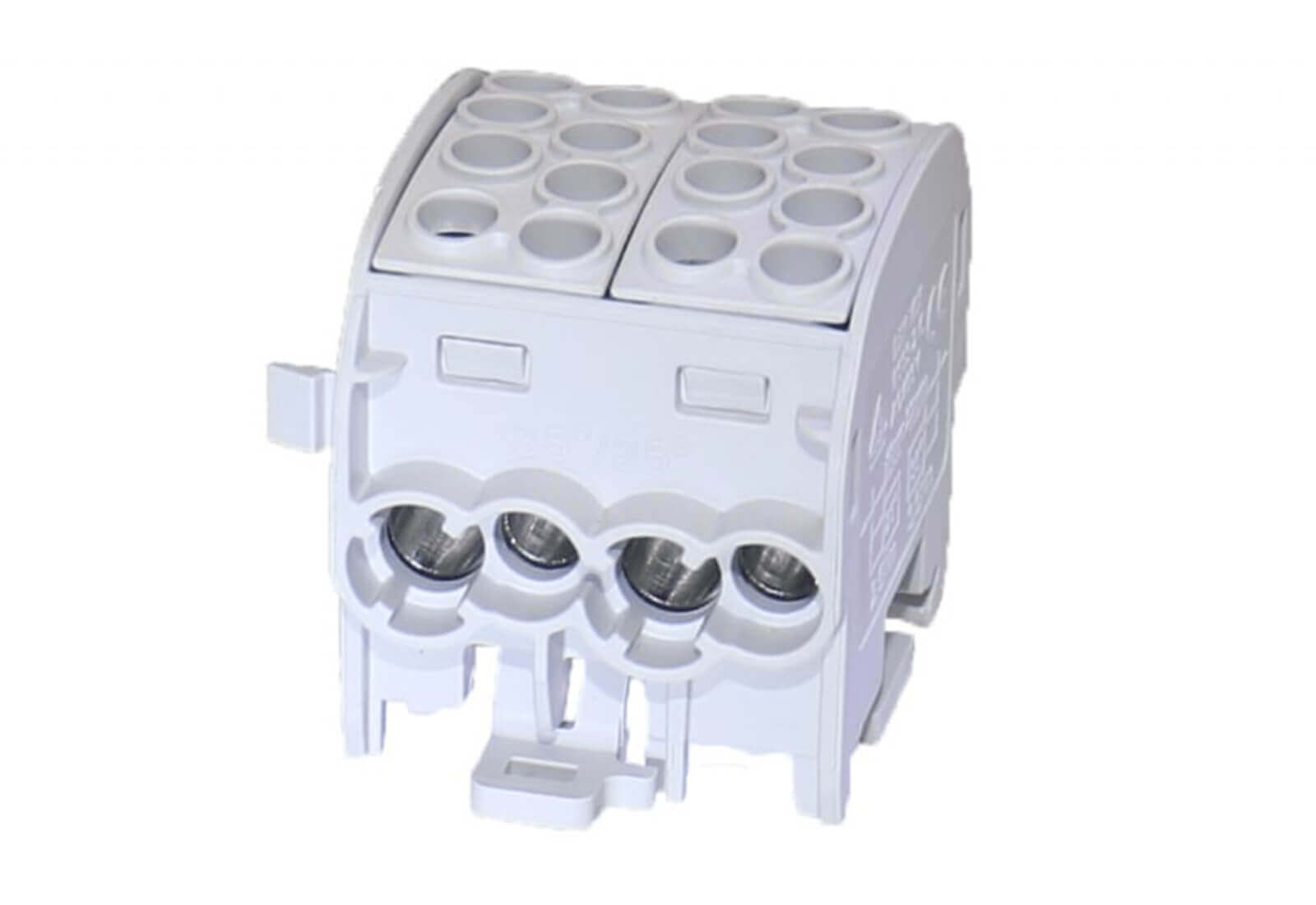 SIMET SIMBLOCK SCB35-2Al/Cu blok rozdzielczy SZARY