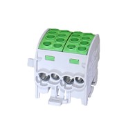 SIMET SIMBLOCK SCB35-2 Al/Cu blok rozdziel.ZIELONY