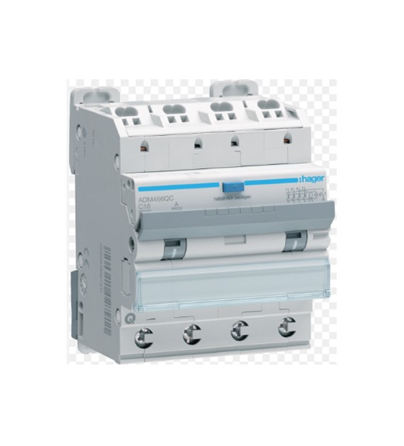 HAGER ADM466QC wył. kombinowany 4P C16A typ A 30mA