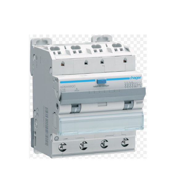 HAGER ADM466QC wył. kombinowany 4P C16A typ A 30mA