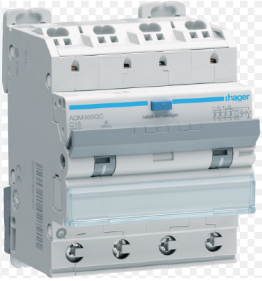 HAGER ADM466QC wył. kombinowany 4P C16A typ A 30mA