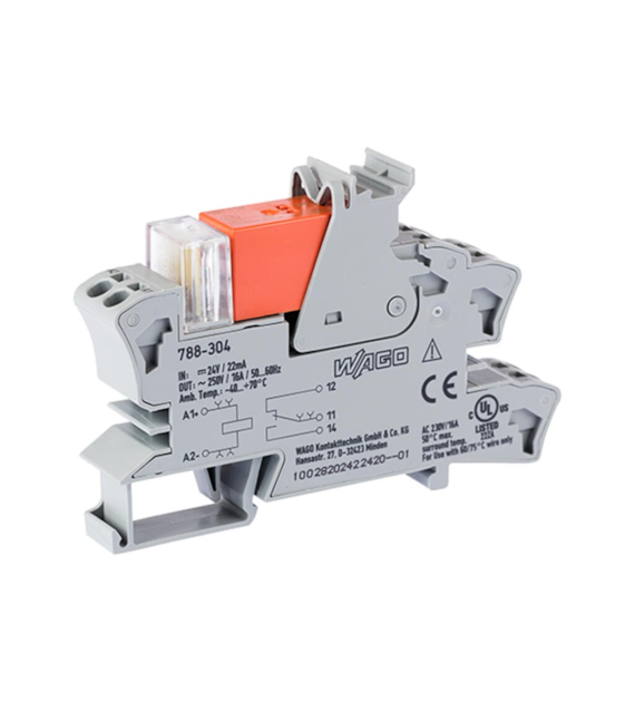 WAGO 788-304 przekaźnik z podstawą 1P 16A 24V DC