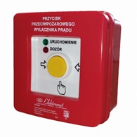 ELEKTROMET PPWP-1 B/4 przyc. ppoż wyłącznika prądu