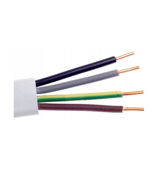 ELEKTROKABEL przewód YDYpżo 4x2,5 100m