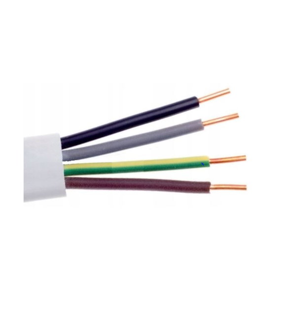 ELEKTROKABEL przewód YDYpżo 4x2,5 100m