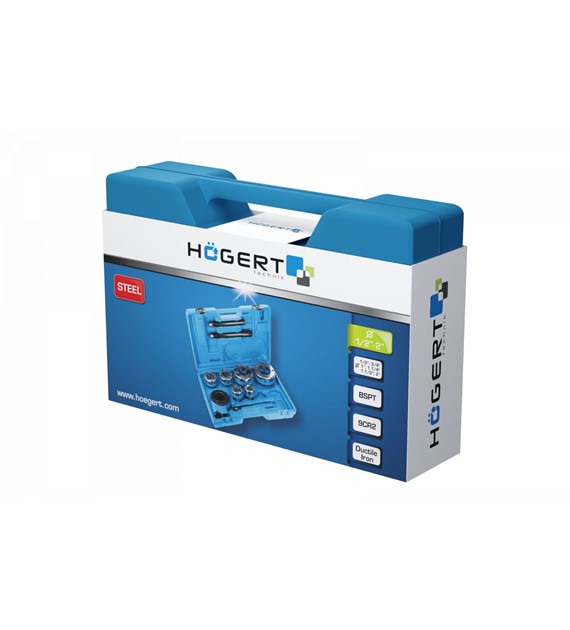 GTV HOGERT gwintownice do rur 1/2 -2  6szt narzynk