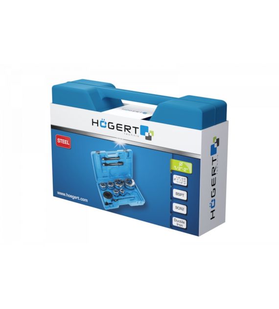 GTV HOGERT gwintownice do rur 1/2 -2  6szt narzynk
