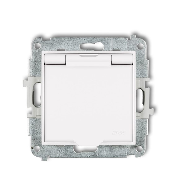 KARLIK MINI BIAŁY MAT 25MGPB-1zp gniazdo IP54