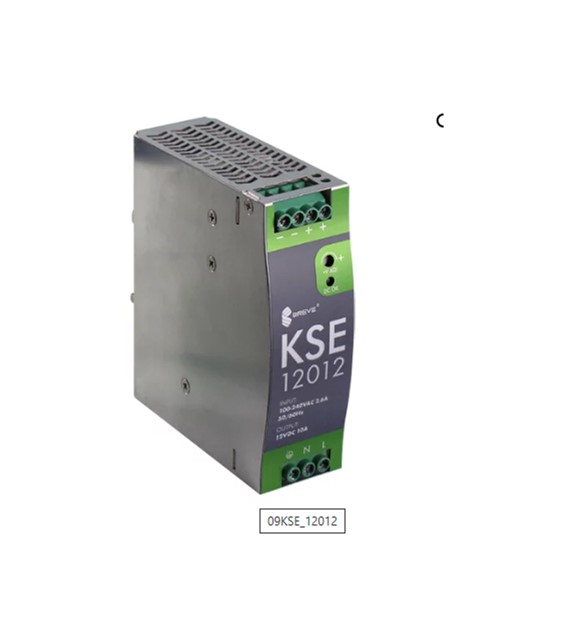 BREVE zasilacz KSE 12012M 230/ 12VDC 10A