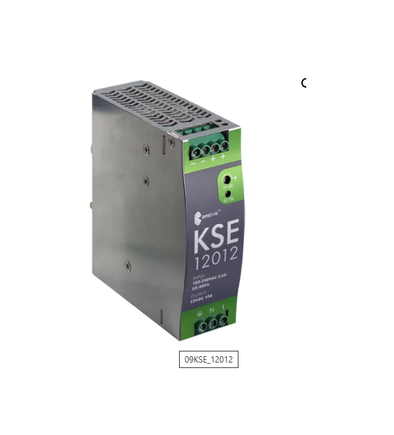 BREVE zasilacz KSE 12012M 230/ 12VDC 10A