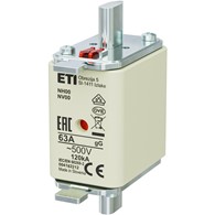 ETI NH00 gG 63A/500V wkładka topikowa