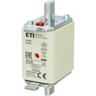 ETI NH00 gG 63A/500V wkładka topikowa