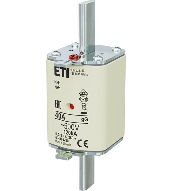 ETI NH1 gG 40A/500V wkładka topikowa