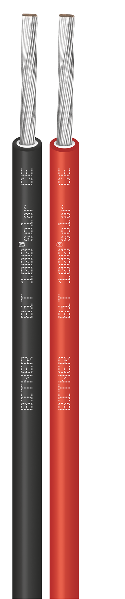BITNER przewód solar 1x6 czarny METRY