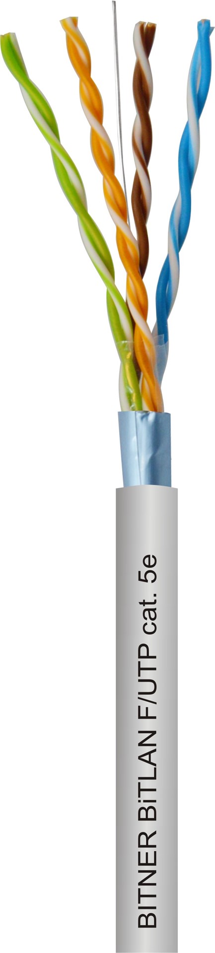 BITNER przewód F/UTP 4x2x0.5 kat.5e 305m