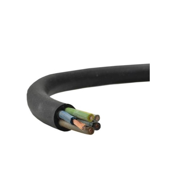 ELEKTROKABEL przewód OWżo 5x1,5 METRY