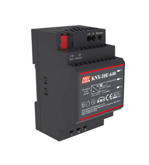 MEANWELL KNX-20E-640 zasilacz na DIN 30V 0,64A 20W