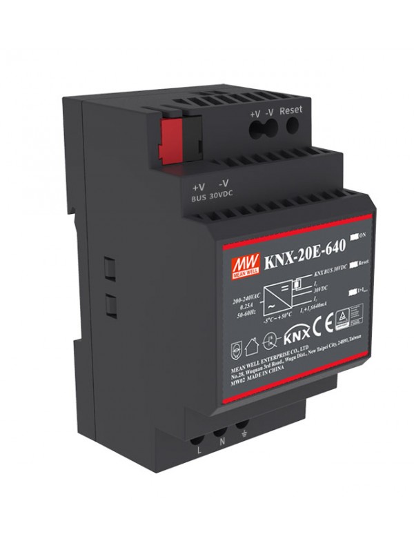 MEANWELL KNX-20E-640 zasilacz na DIN 30V 0,64A 20W