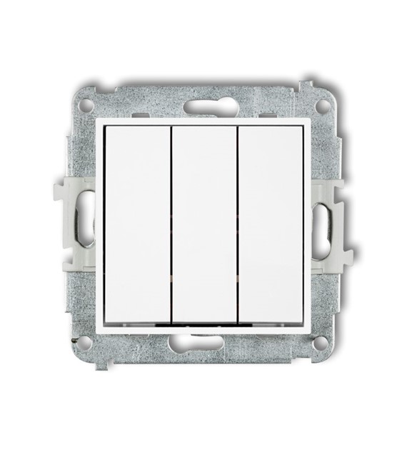 KARLIK MINI BIAŁY MAT 25MWP-7 łącznik x3