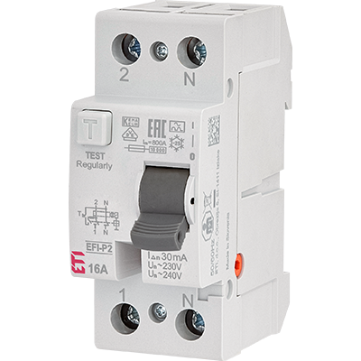 ETI EFI6-P2 A 25/0.03 wyłącznik różnicowoprądowy