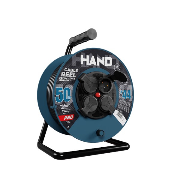 PLASTROL PB-PRO/D/50M/3X1,5 przedłuż bębn 4gn 50m