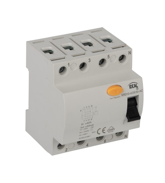 KANLUX IDEAL KRD10-4/40/30 wyłącznik różnicowoprąd